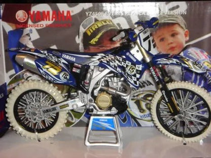 Miniatuur Yamaha YZ450F Star Racing C. Webb (No 2) 1:12 - MxProStoreParts