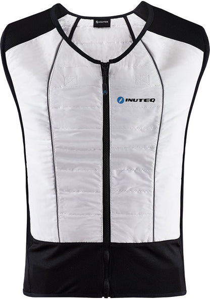 Inuteq Bodycool Hybrid 2-in-1 koelvest wit/zwart – zonder PCM-elementen - MxProStoreParts