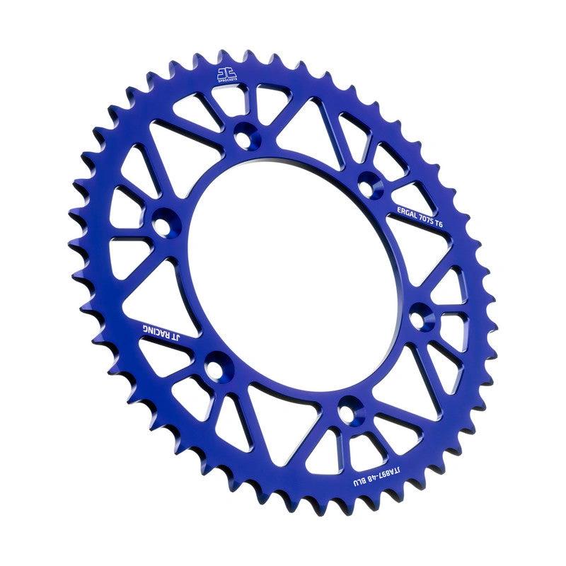 JT 49-zähniges blaues Aluminium Hinterritzel passend für KTM SX/SX-F/EXC/EXC-F 90 & Husqvarna TC/FC/FE/TE 125/150/250/350/450/501 14 - MxProStoreParts