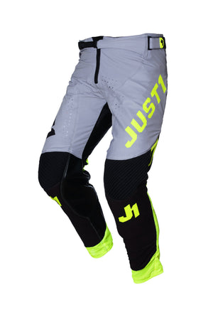 Just1 crossbroek J-Flex 2.0 District grijs/geel Fluo/zwart