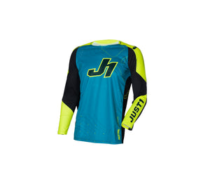 Just1 Crossshirt J-Flex 2.0 Frontier petrol schwarz/gelb Fluo