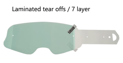 BRAAP laminated Tear Offs ( 7 stuks )