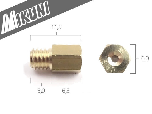 Mikuni Originele Hoofdsproeier maat 620 / Mikuni VM TM TMX carburateur
