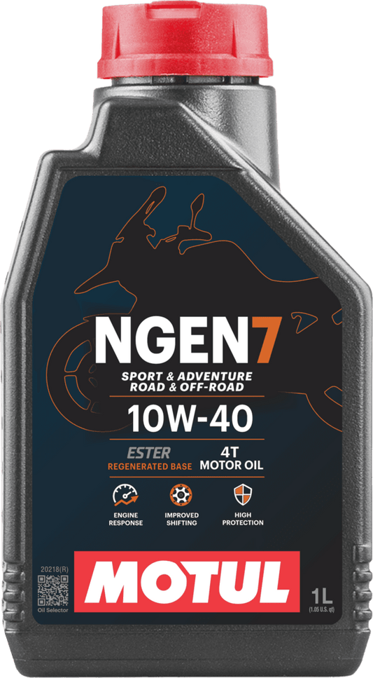Motul NGEN 7 4T 10W-40 motorolie – 1 liter