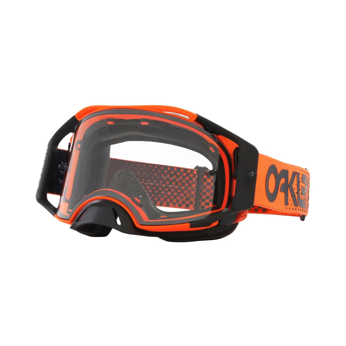 Oakley Airbrake B1B Orange / Clear crossbril