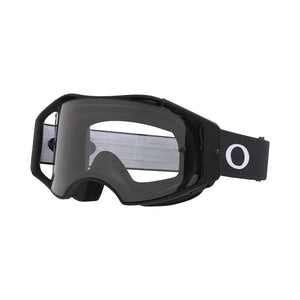 Oakley Airbrake Lite MX Matte Black met Clear lens