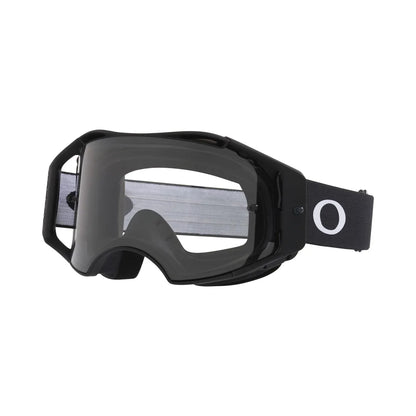 Oakley Airbrake Lite MX Matte Black met Clear lens