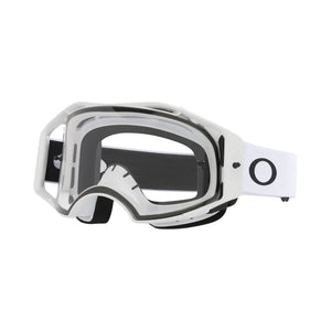 Oakley Airbrake Lite MX Matte White met Clear lens