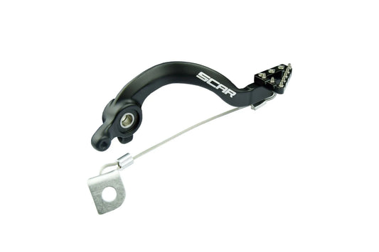 SCAR Racing rempedaal zwart RBP501BK
