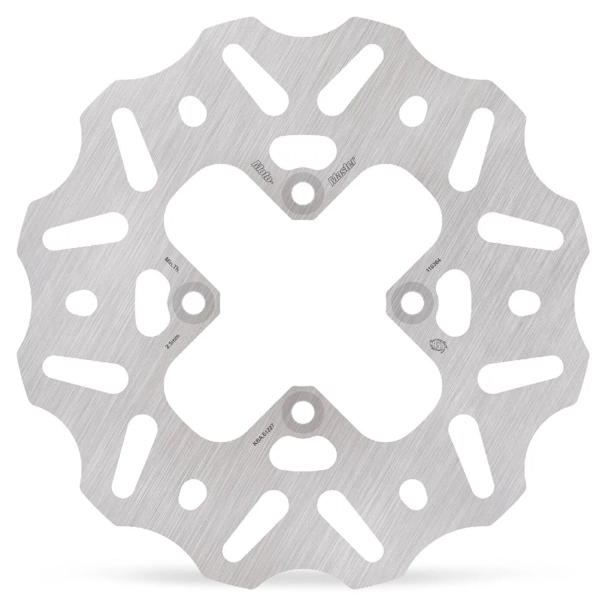 Moto-Master Nitro remschijf 160 mm 110364 – achter