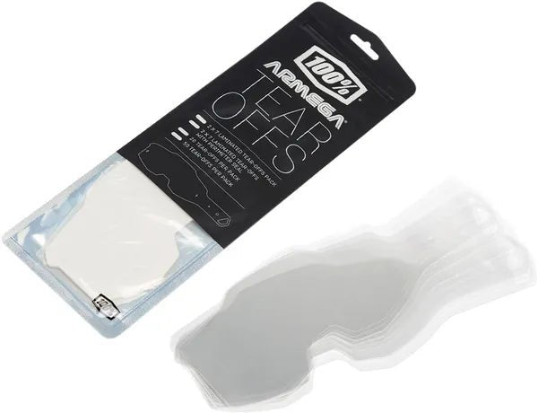 100% Armega/ARmatic crossbril Perimeter tear-offs - MxProStoreParts