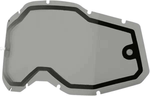 100% Accuri 2/Racecraft 2/Strata 2 crossbril Dual Pane Vented brillens - MxProStoreParts