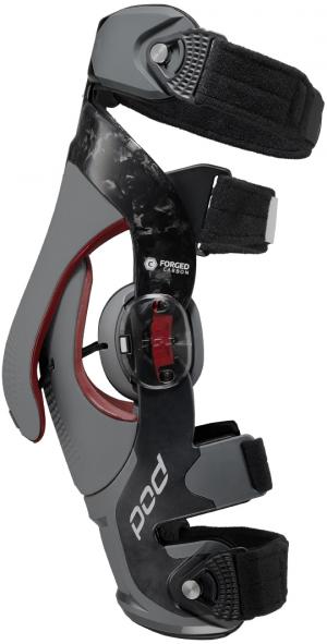 POD K8 3.0 Carbon/Graphite Links Kniebrace - MxProStoreParts