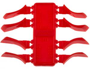 POD KX Hinge Insert Set Rood - MxProStoreParts