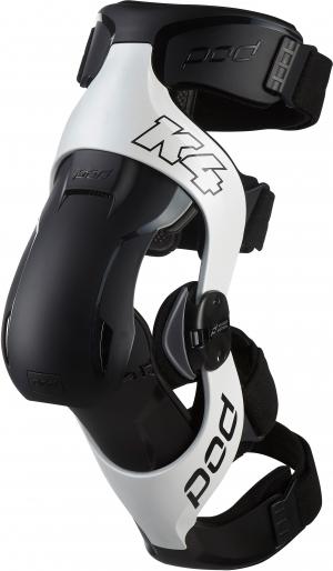 POD K4 2.0 Wit/Zwart Links Kniebrace