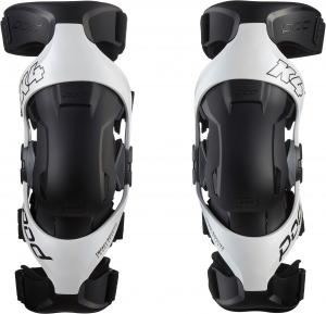 POD K4 2.0 Wit/Zwart Paar Kniebraces - MxProStoreParts