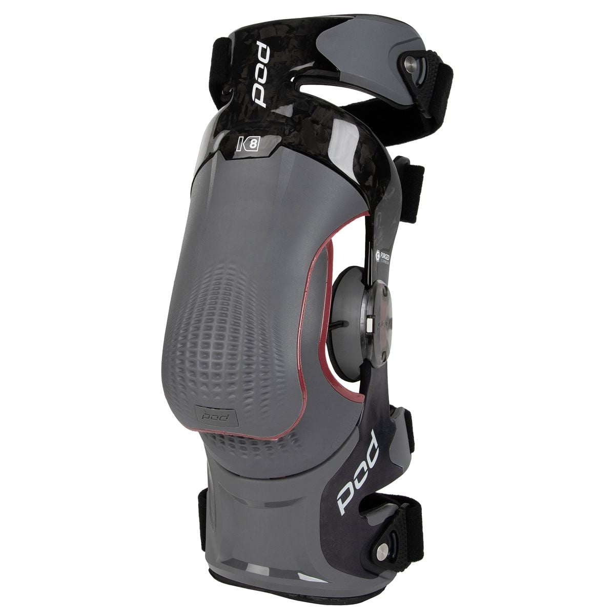 POD Knee Brace K8 3.0 Carbon/Graphite Pair - MxProStoreParts