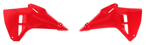 Cycra Radiator Kappen Rood Honda CRF 250R 2025 &amp; CRF 450R 2025