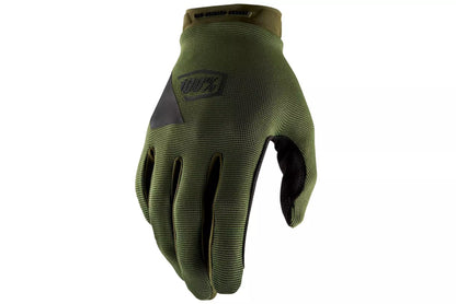 100% Percent Ridecamp Gloves Green XL - 10011-00003