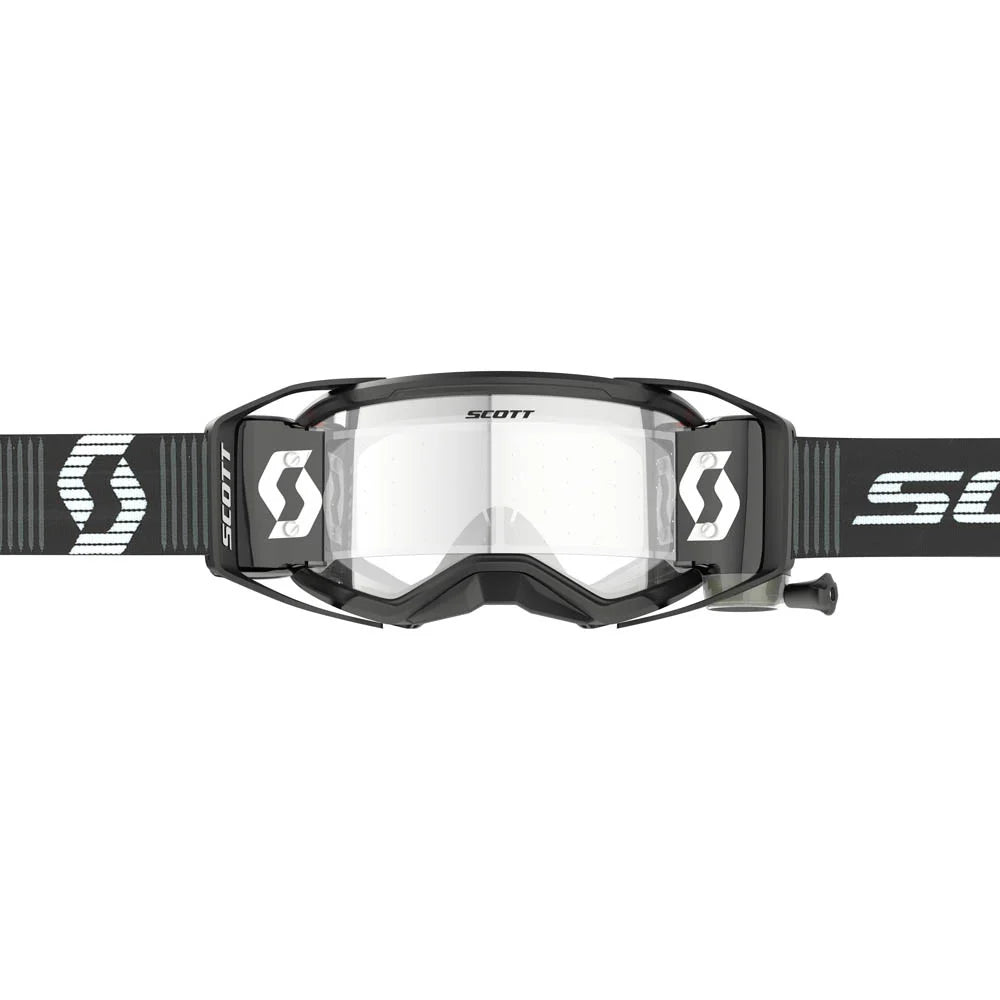 Scott Goggle Prospect 2.0 Super WFS Black/White Clear Works Double Lens ( 50 mm Roll Off )