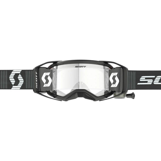 Scott Goggle Prospect 2.0 Super WFS Black/White Clear Works Double Lens ( 50 mm Roll Off )