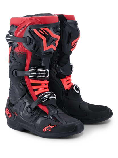 Alpinestars Tech 10 Crosslaarzen – Zwart / Rood – foto 2