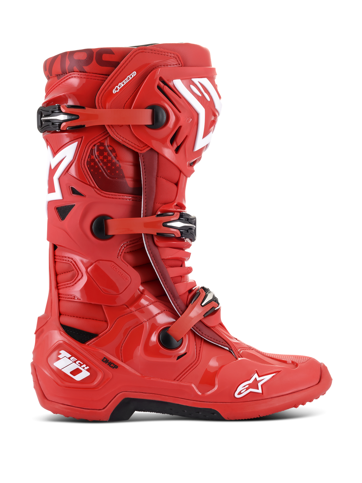 Alpinestars Tech 10 Crosslaarzen – Rood – foto 1