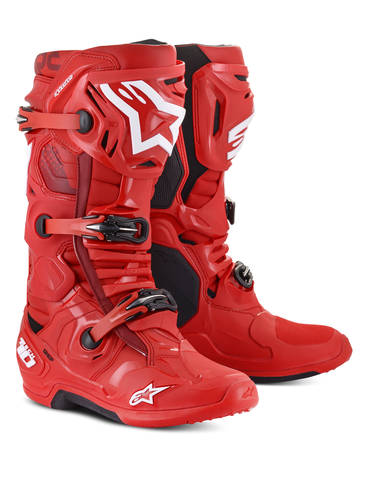 Alpinestars Tech 10 Crosslaarzen – Rood – foto 2