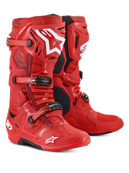 Alpinestars Tech 10 Crosslaarzen – Rood – foto 2