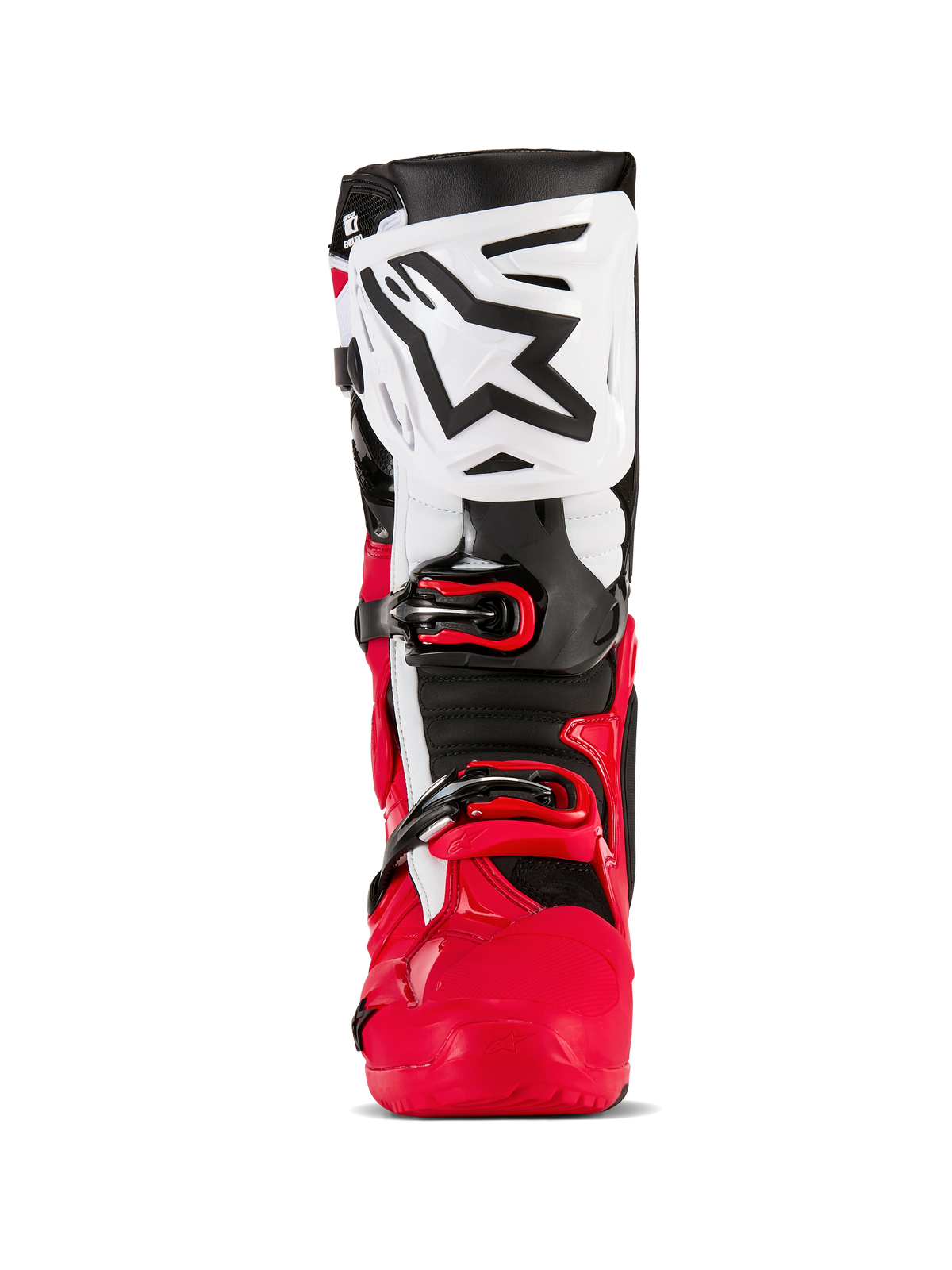 Alpinestars Tech 10 Enduro Crosslaarzen – Helderrood / Zwart / Wit – foto 3