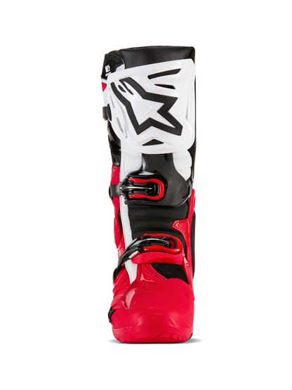 Alpinestars Tech 10 Enduro Crosslaarzen – Helderrood / Zwart / Wit – foto 3