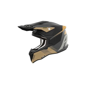 Casque tout-terrain Airoh Strycker Blazer mat doré