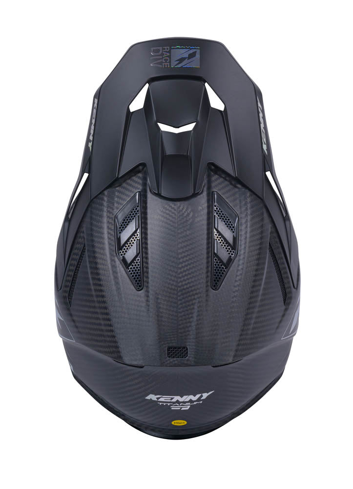 Double D Designs Titanium Carbon Helm Mat Holografisch