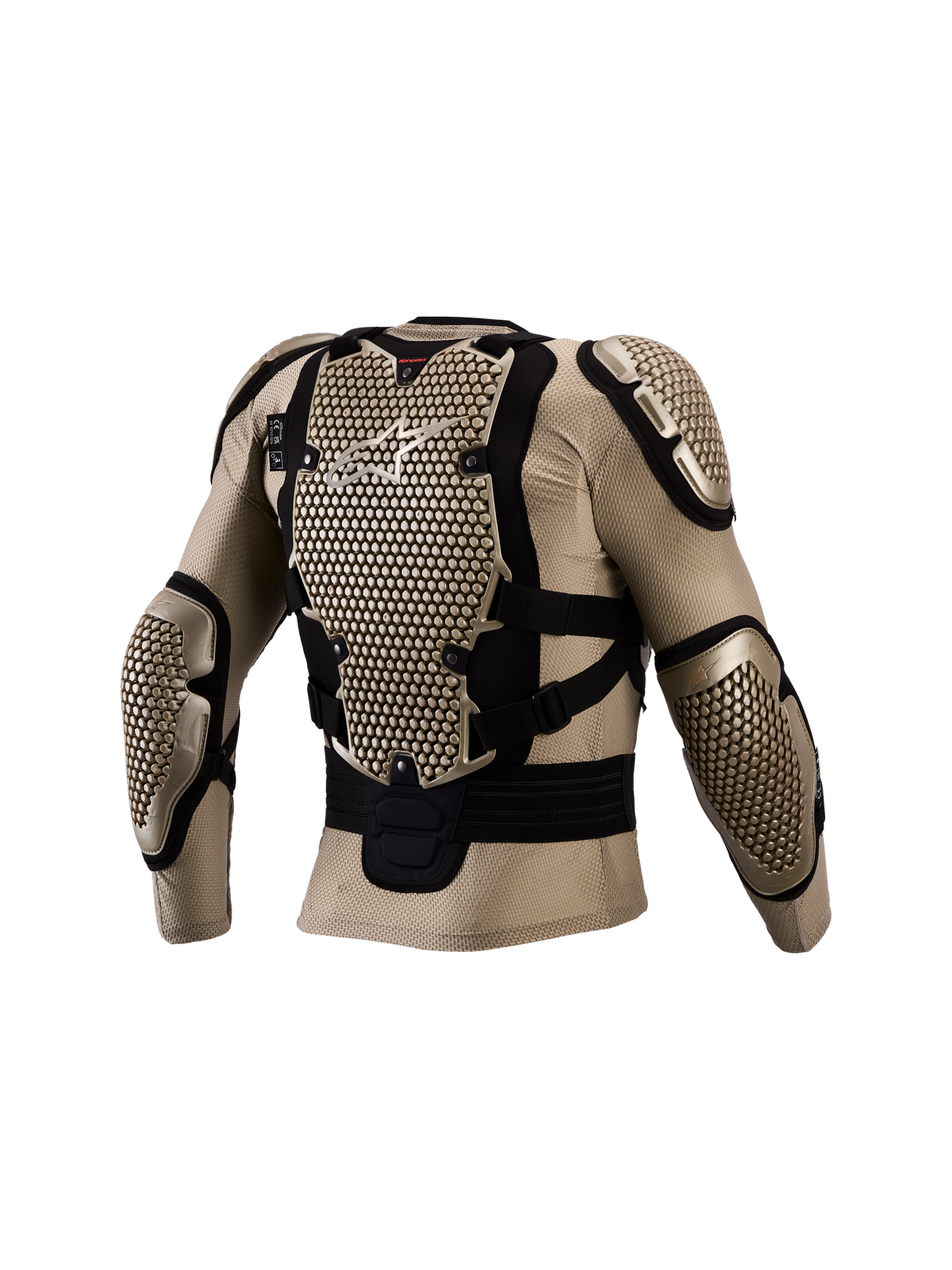 Alpinestars Bionic Action V3 Beschermjas – Aluminum Zwart Rood Fluo