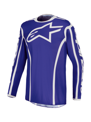Alpinestars Fluid Apex V2 Maillot 2027 – Bleu profond blanc