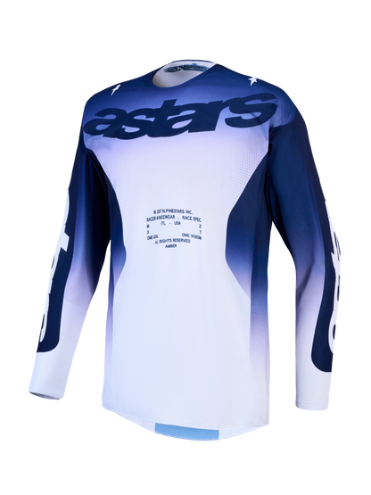 Alpinestars Racer Air Amber Jersey 2027 – Blauw Navy Wit