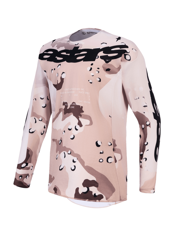 Alpinestars Racer Lone Jersey 2027 – Desert Camo Zwart