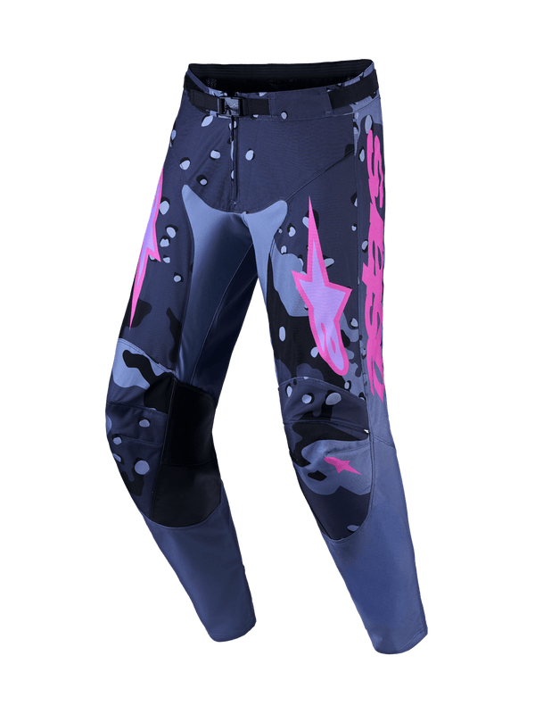 Alpinestars Racer Lone Pantalón 2027 – Gris Camuflaje Morado