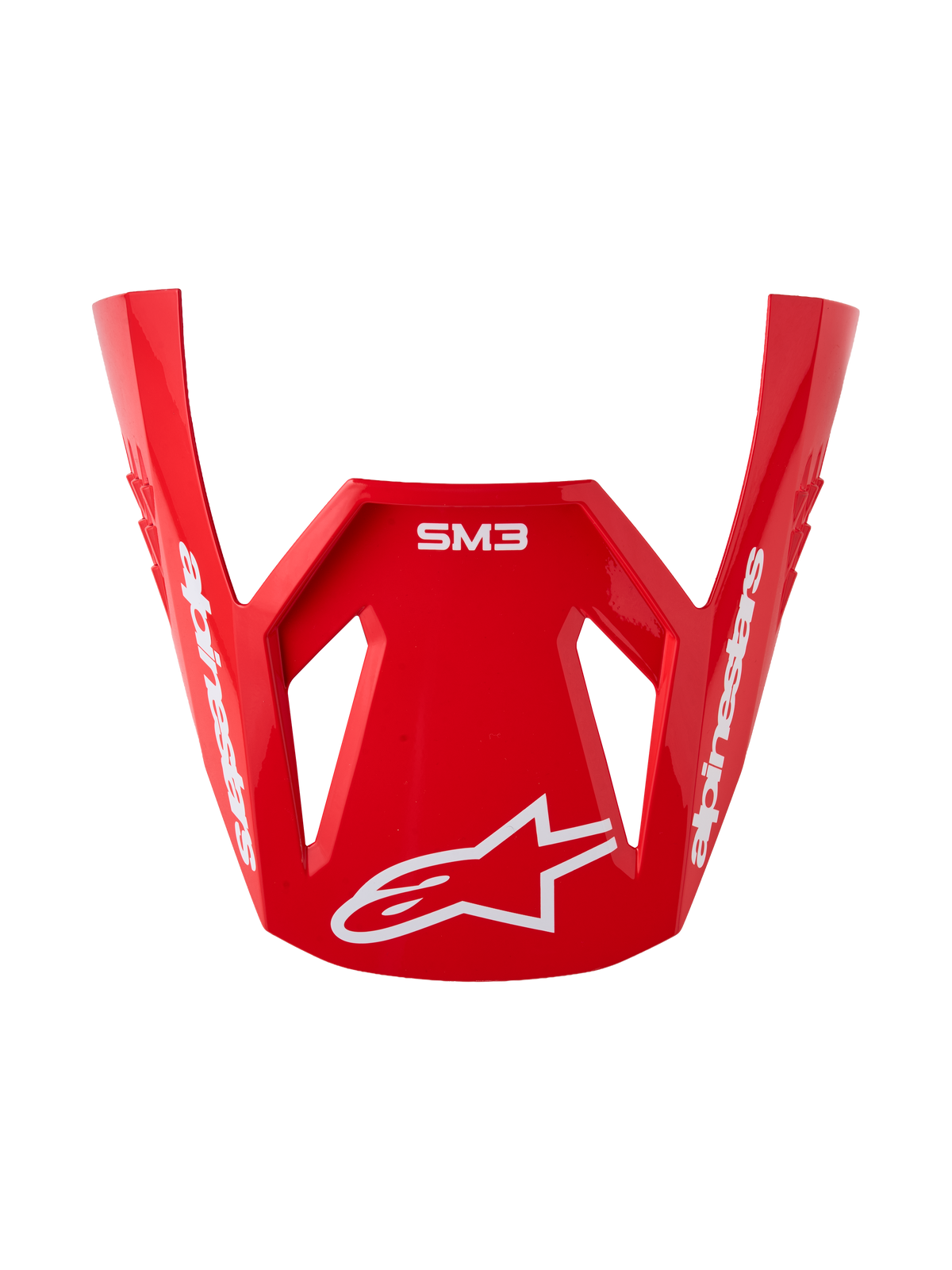 Alpinestars S-M3 Radium Vizier – Rood Mot Rood Fluo Wit Glans