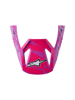 Alpinestars Juvenil SM3 Falcon Vizier – Morado Blanco Negro Rosa Fluorescente y Brillo