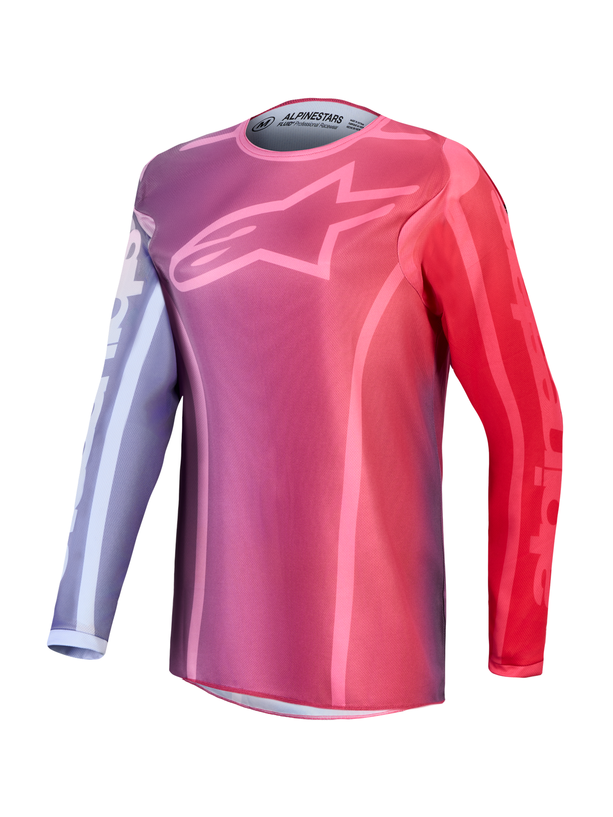 Alpinestars Stella Fluid Kepler Jersey 2027 – Paars Rouge Rood