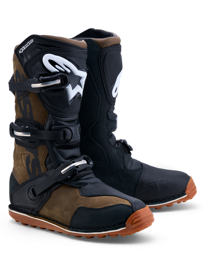 Alpinestars Tech-T Laarzen – Bruin Zwart Gum
