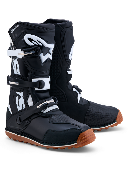 Alpinestars Tech-T Laarzen – Zwart Wit Gum