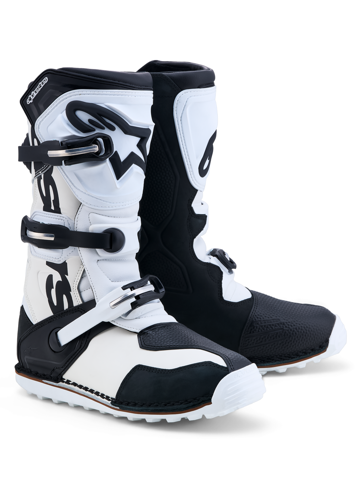 Alpinestars Tech-T Laarzen – Zwart Wit