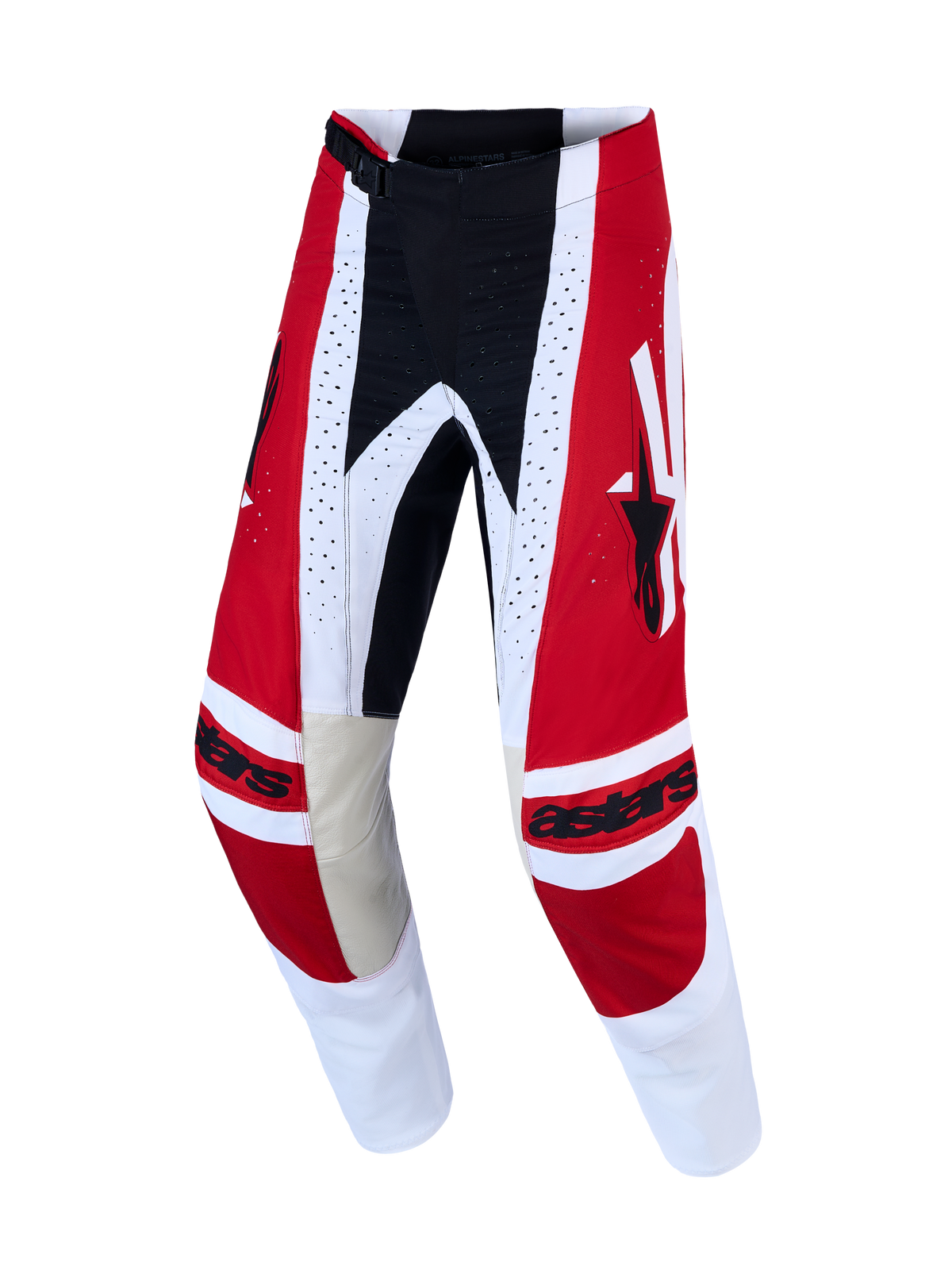 Alpinestars Techstar Maven Broek 2027 – Vuur Rood Wit Lavender Zwart