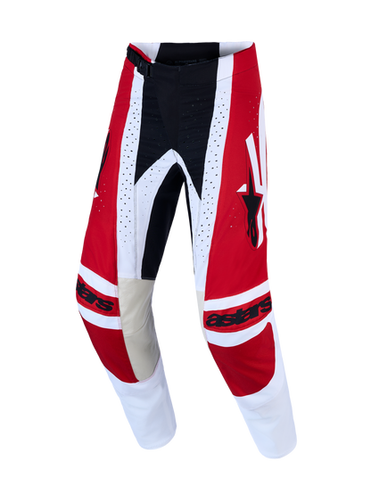 Alpinestars Techstar Maven Broek 2027 – Vuur Rood Wit Lavender Zwart