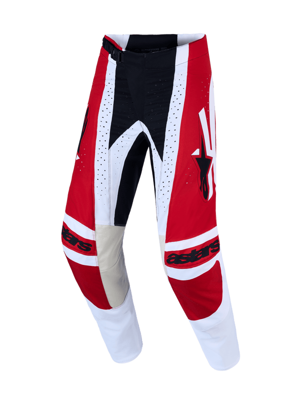 Alpinestars Techstar Maven Pantalon 2027 – Rouge Feu, Blanc, Lavender, Noir