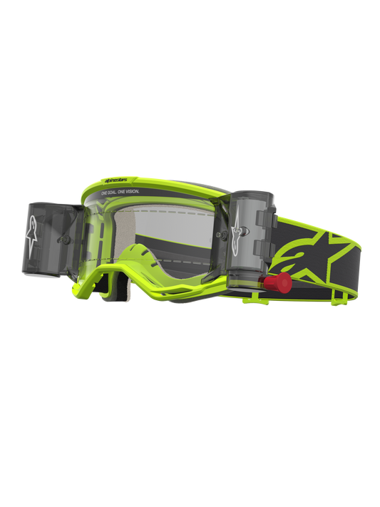 Alpinestars Vision 5 Rora Roll Off Crossbril – Geel Fluo Zwart Helder