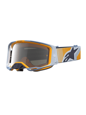 Alpinestars Vision 8 Maven Motocross Goggles – Dust Blue Orange Mirror Silver
