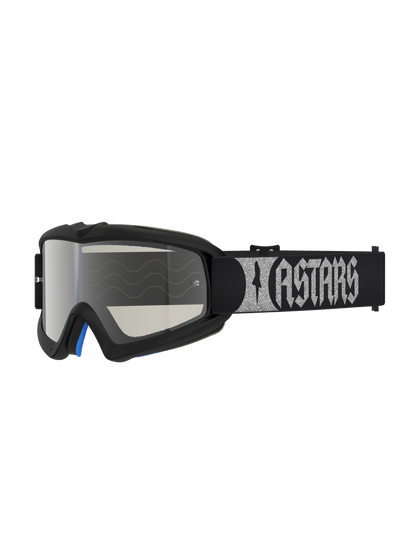 Alpinestars Vision Jeugd Atrox Crossbril – Zwart Zilver Spiegel Zilver
